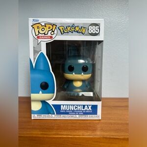 FUNKO POP! NIB Vinyl Figure Pokémon Munchlax #885 BRAND NEW IN BOX!